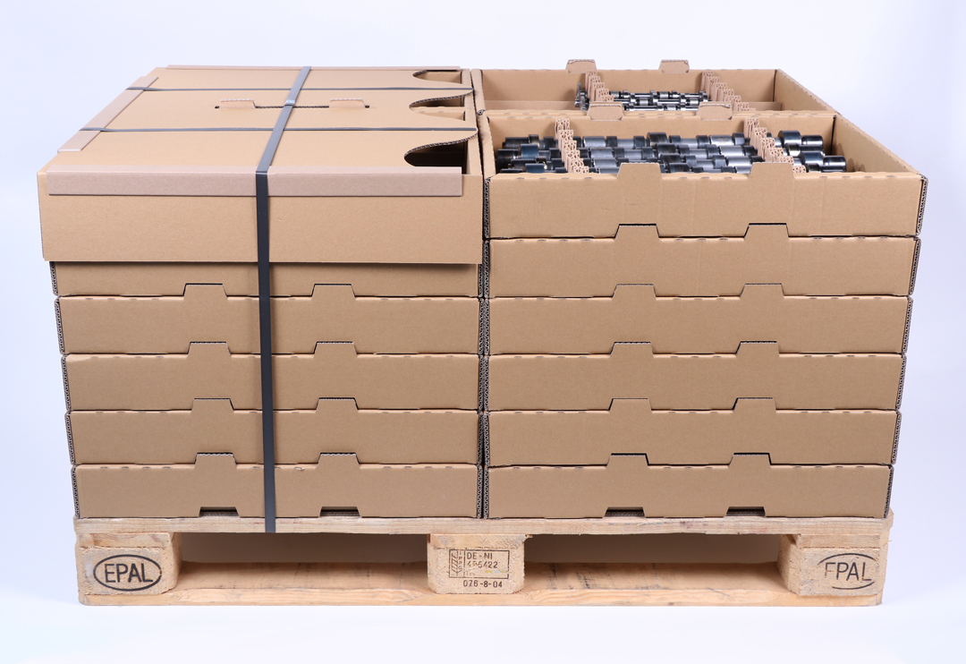 Ausweichverpackung für Nockenwellen